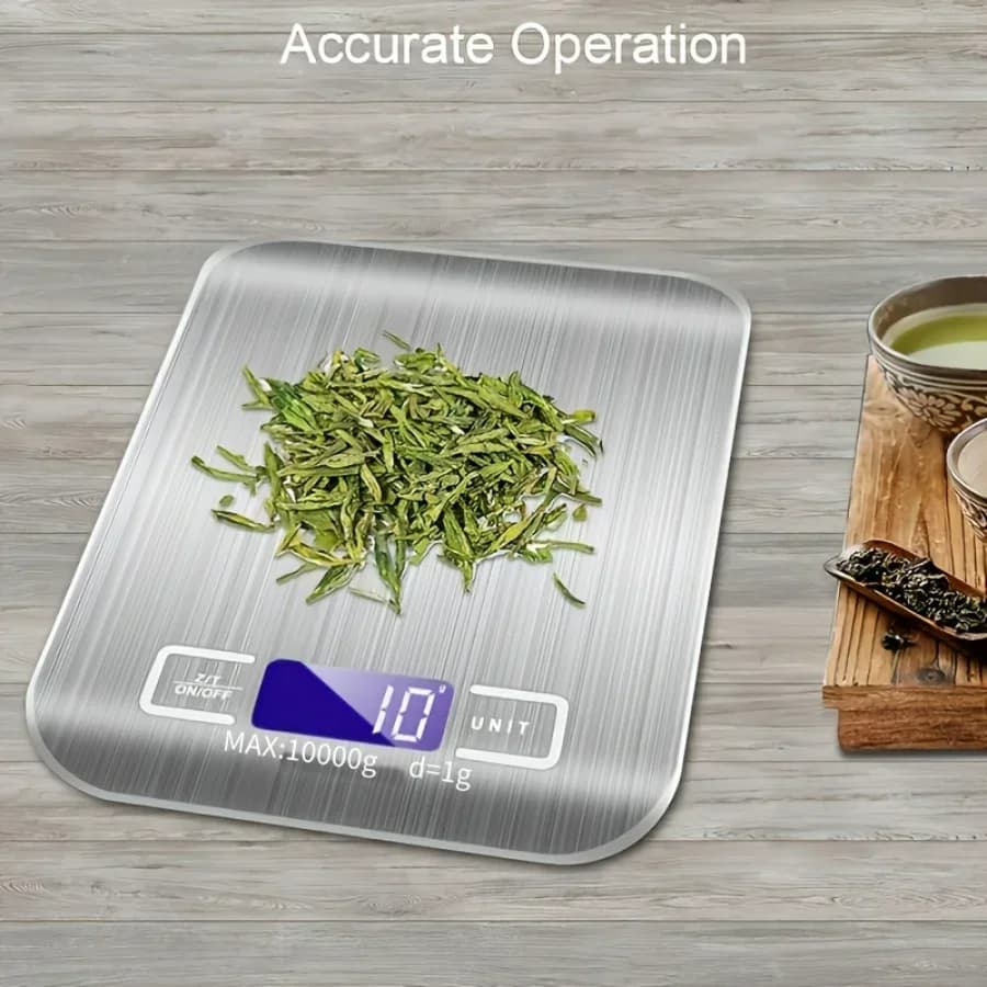 Household Kitchen High-precision Electronic Pastry Baking Scale Small Food Baking Scale 10kg/1g Accurate Weighing - 3