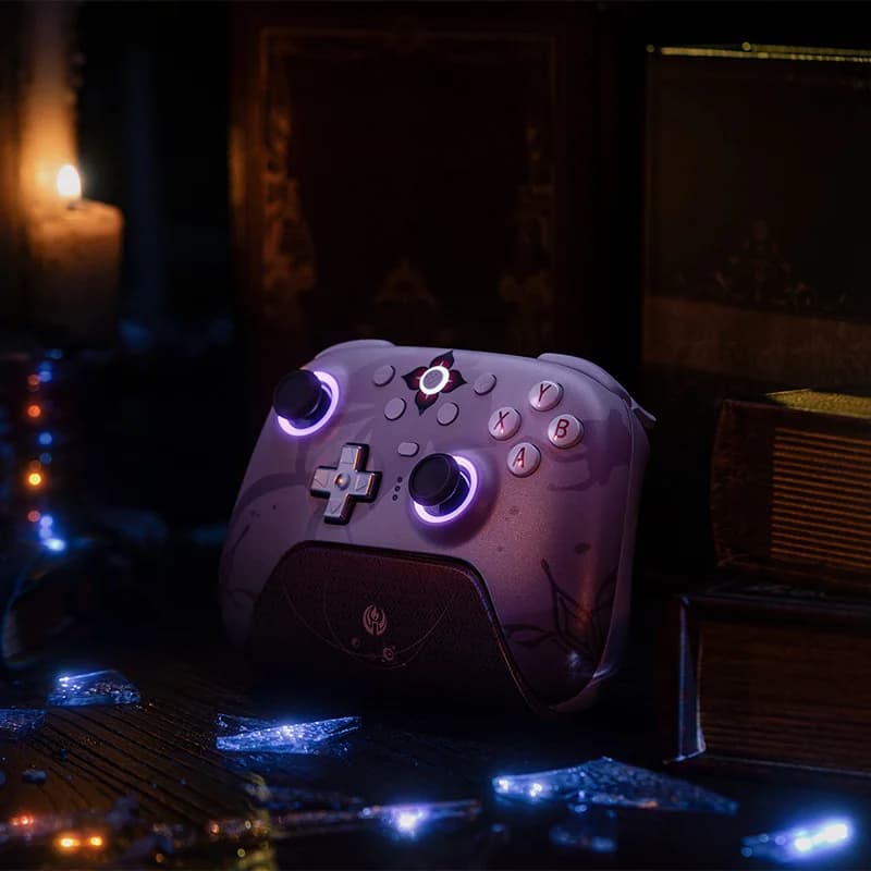 وحدة تحكم الألعاب اللاسلكية 8BitDo Ultimate 2 للكمبيوتر وأندرويد - إيفرنايت (مرخصة رسميًا من Honkai: Star Rail) - 4