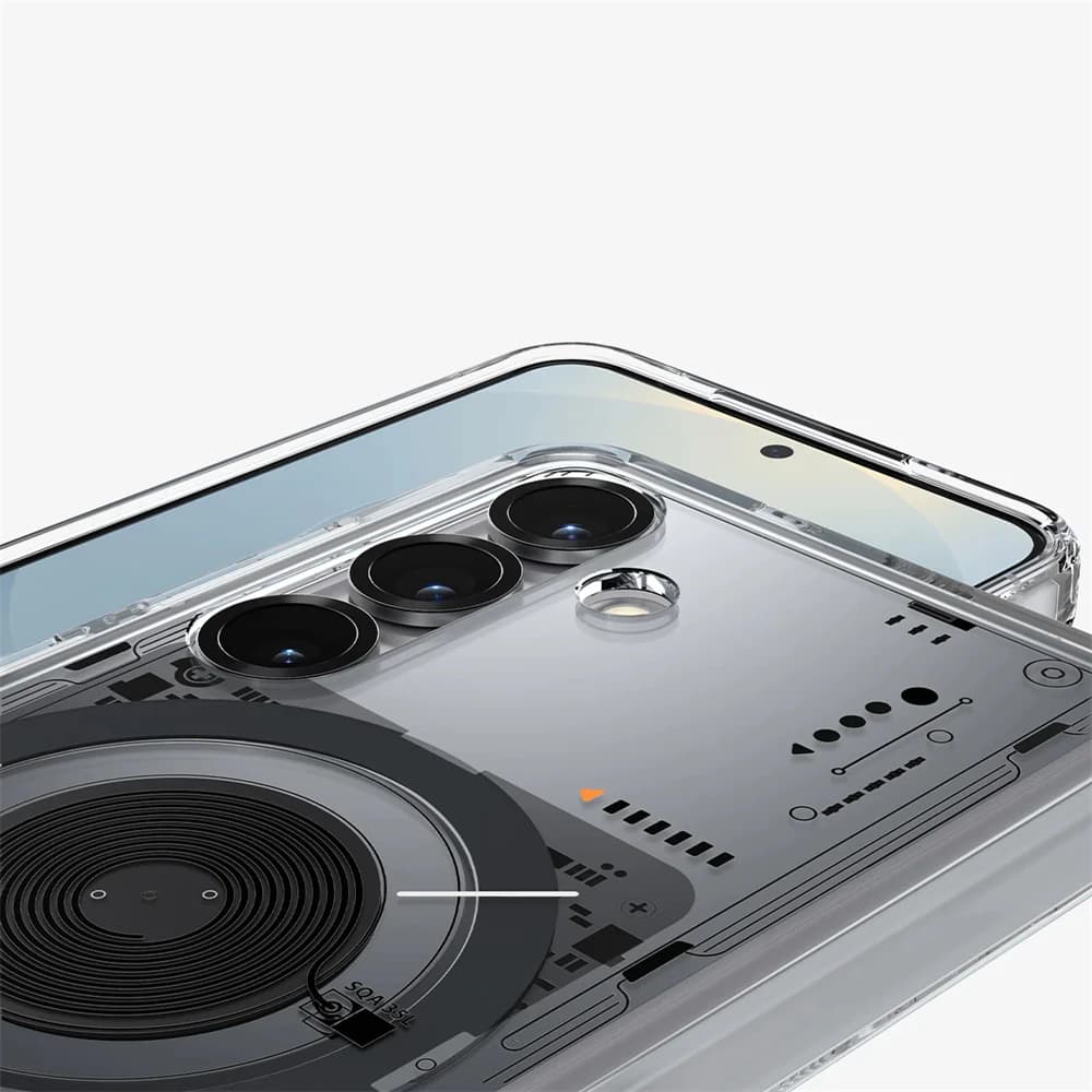 Spigen لهاتف Samsung Galaxy S25 Ultra S26 S24 S23 Ultra Plus غطاء ناعم مغناطيسي هجين Ultra لهاتف Magsafe غطاء ناعم شفاف - 2