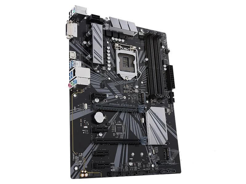 Asus PRIME Z370-P II LGA 1151 Intel Z370 Support 8th 9th-Gen Core I7 I5 I3 Intel 64GB ATX Motherboard For 8th or 9th gen  Used - 6