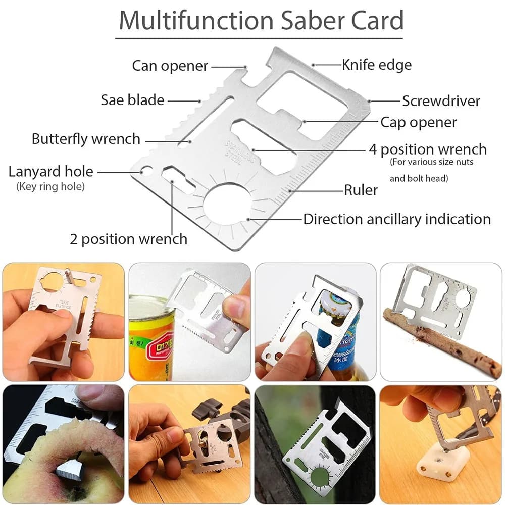 Professional Car Survival First Aid Kit Outdoor Camping Hiking First Aid Kit Emergency Gear Outdoor SOS Wilderness Adventure - 3