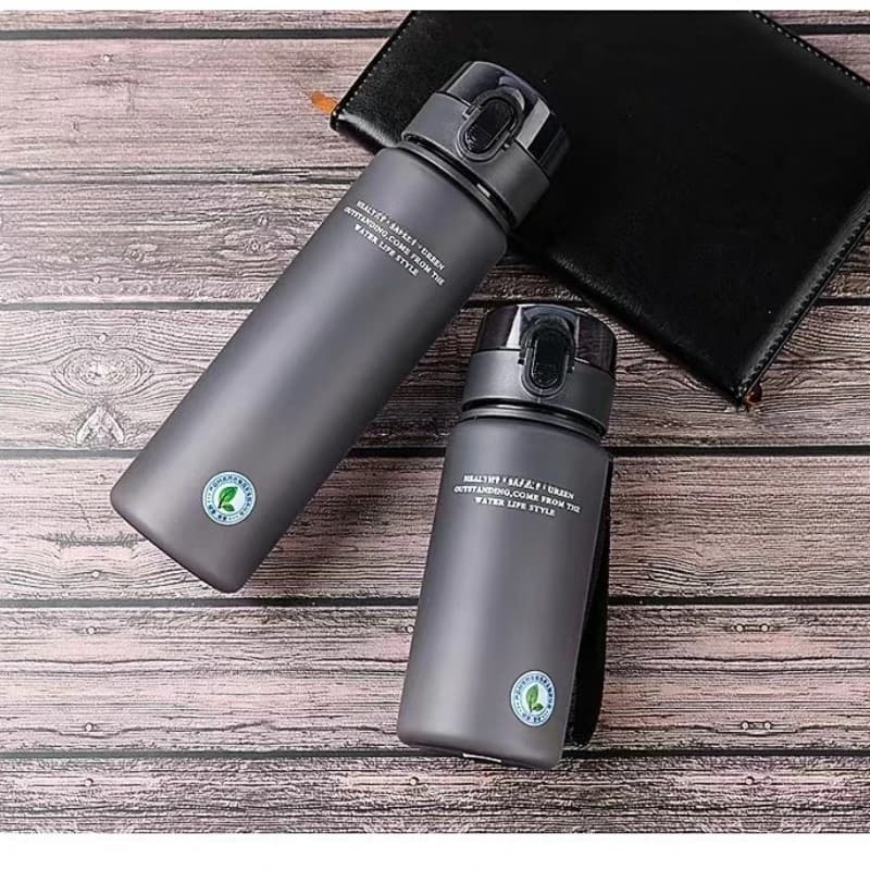زجاجة مياه رياضية خالية من مادة BPA مقاومة للتسرب عالية الجودة للرحلات والمشي لمسافات طويلة محمولة زجاجات مشروبي المفضلة 400 مل 560 مل - 4