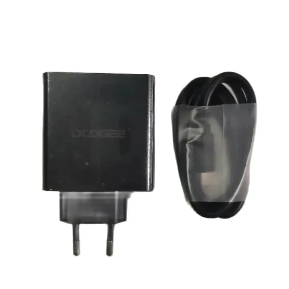 محول شحن سفر سريع أصلي جديد لهاتف Doogee S110 مع محول قابس EU وكابل Type-C USB - 2