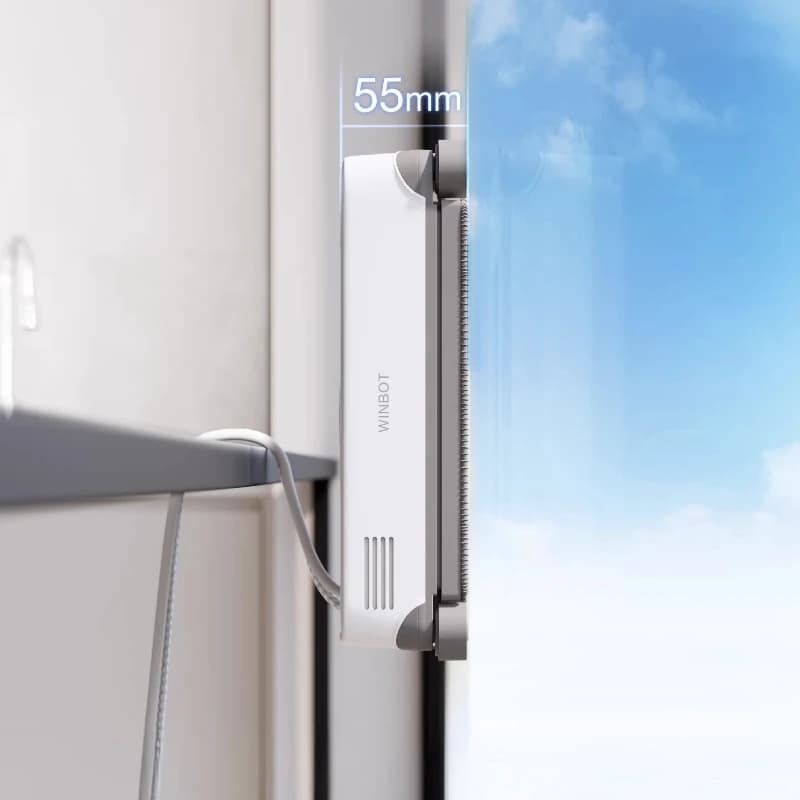 ECOVACS smart Robot for washing windows WINBOT  MINI2 Window Cleaning Robot 8000Pa Glass Vacuum Cleaner 100-240V - 3