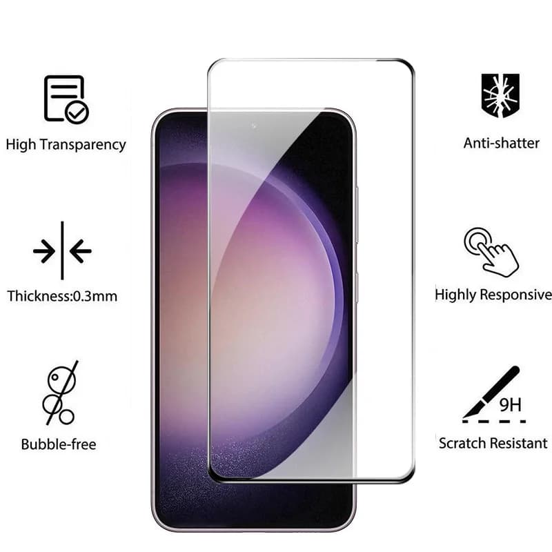 For samsung s24 Glass, s26 s25 s24 ultra Screen Protector For samsung galaxy s23 glass samsung s24 ultra Tempered Glass samsung s23 fe s20 s21 s22 plus Protective Film Galaxy s24 Screen Protector samsung s22 - 6