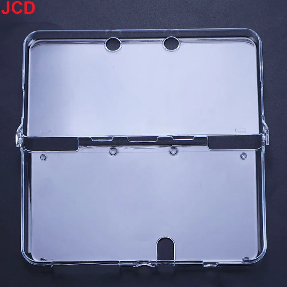 JCD Plastic Clear Crystal Shell Skin Case Cover For 3DS 3DS XL LL New 3DS New 3DS XL/LL Game Console With Screen Protective Film - 5