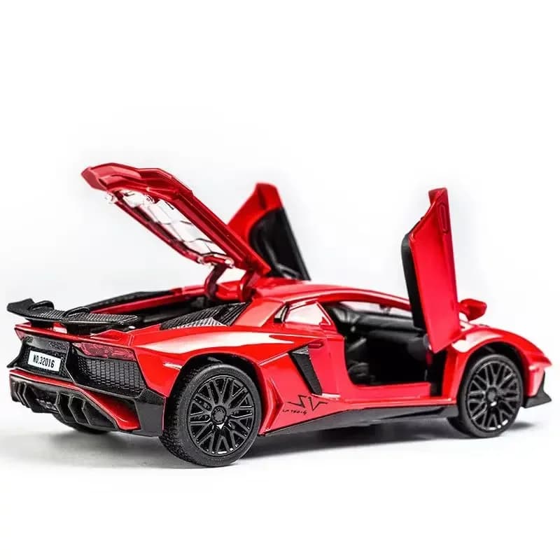 1:32 لامبورغيني SV LP750-4 سيارة رياضية من السبائك نموذج دييكاست ولعبة سيارة معدنية محاكاة نموذج سيارة هدايا الأطفال - 6