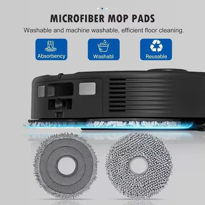 Roborock Qrevo L/QR 798/QV 35A/QR 598 Robot Vacuums Cleaner Accessory Dust Bag Main Side Brush Hepa Filter Mop Cloths Spare - 3