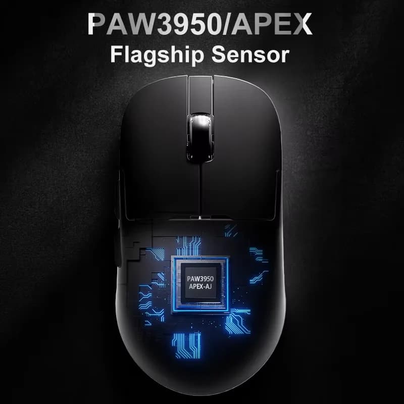 ماوس ألعاب لاسلكي أجاوز AJ159 أبيكس/AJ159PRO، قاعدة شحن مغناطيسية RGB، خفيف الوزن، AJ159P، للكمبيوتر المحمول - 2