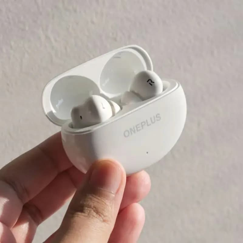 سماعة بلوتوث أصلية OnePlus Nord Buds 3 مع إلغاء الضوضاء النشط 32dB وعمر بطارية 43 ساعة وتقنية BassWave 2.0 واقتران سريع من Google - 2