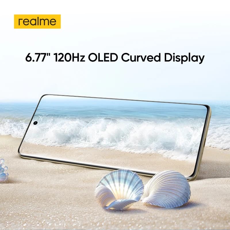 [Clearance] realme 14 Pro 5G Smartphone NFC Dimensity 7300 Chipset 6000mAh Battery 6.77" 120Hz Curved Display - 6