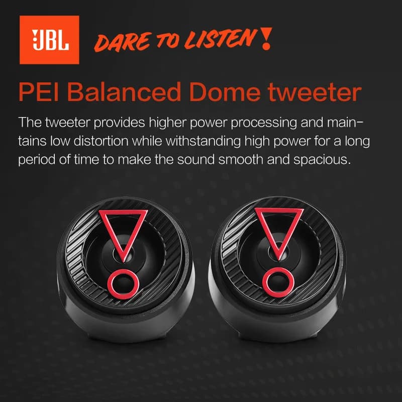 JBL 6.5-inch car audio speaker STAGE3 607CF two-way door speaker treble mid-speaker subwoofer speaker car speaker surround sound - 3