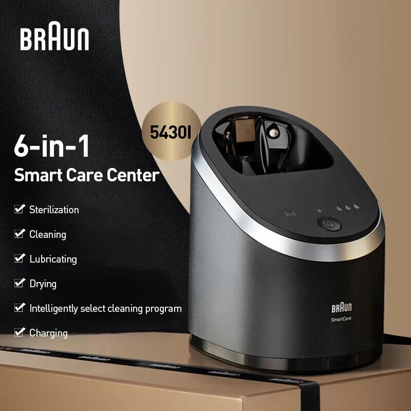 Braun ShaverCare Cleaning Stations Smart Clean Center For Braun Shaver 4 Models to Choose（Without Shaver）） - 2