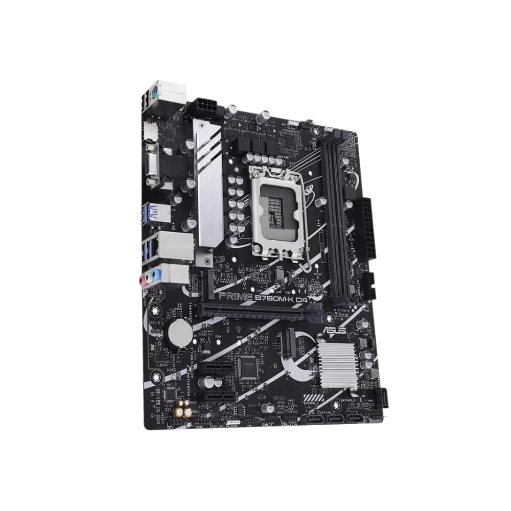 ASUS PRIME B760M-K Motherboard DDR4 Support 12th 13th Gen Intel Core I7 I5 I3 Pentium Celeron LGA 1700 CPU Socket ATX Form Facto - 3