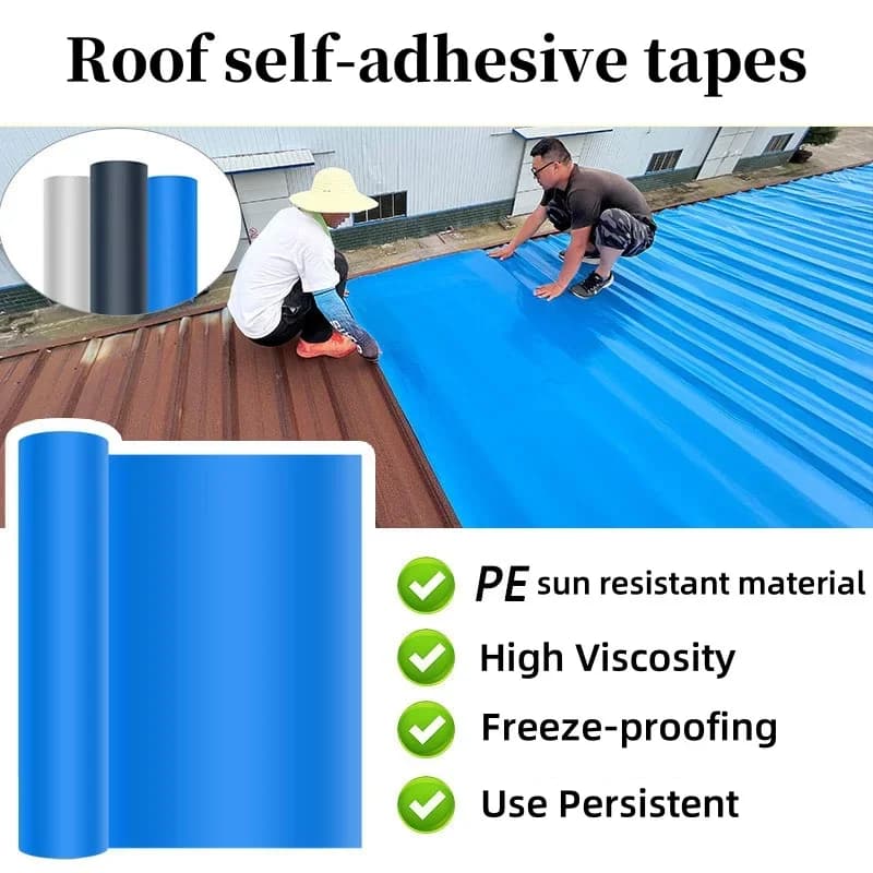 Protecting Roof Waterproof Tape Prevent Water Leakage Repair Adhesive Tapes Strong Viscosity Sealing Tape Fix Refurbishment Tool - 4