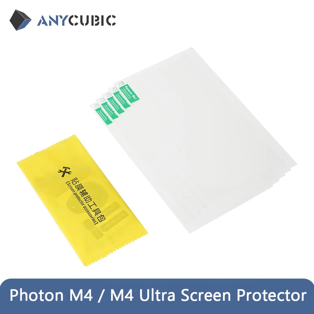 ملحقات طابعة ANYCUBIC ثلاثية الأبعاد واقي شاشة Photon Mono 4 / Photon Mono 4 Ultra LCD