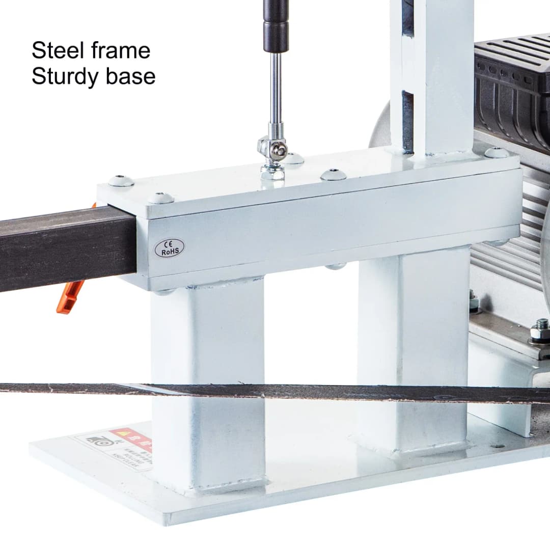 VEVOR 1.5KW Belt Grinder Variable Speed 2 X 82 inch  with 3 Grinding Wheel Electric Belt Sander For Knife Making - 3