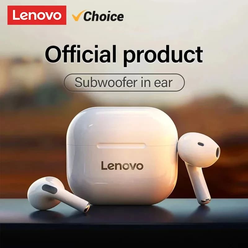 لينوفو LP40 سماعة لاسلكية تعمل بالبلوتوث سماعات TWS التحكم باللمس سماعة الألعاب HD دعوة مع هيئة التصنيع العسكري سماعات الأذن 2025 اختيار جديد