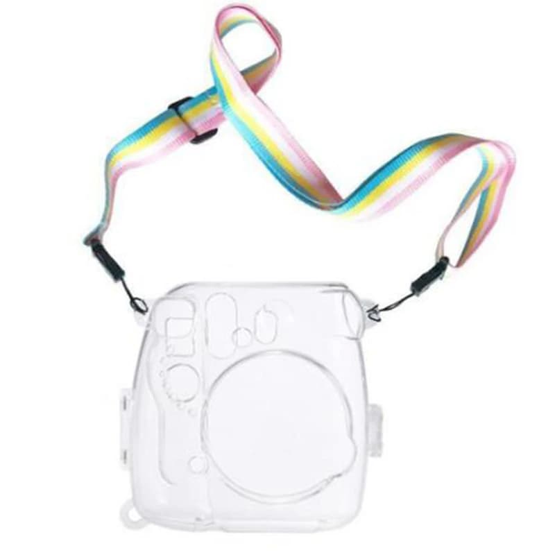 Fujifilm Instax Mini 8 /8+ 9 Film Instant Camera Clear Hard Case Bag Cover Shell - 3
