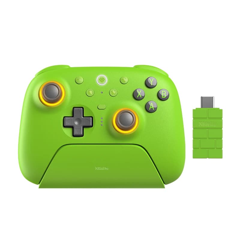 8BitDo Ultimate 2 Wireless, TMR Joysticks & Hall Effect Triggers Controller with Charging Dock for PC,Windows 10,11,Android - 2