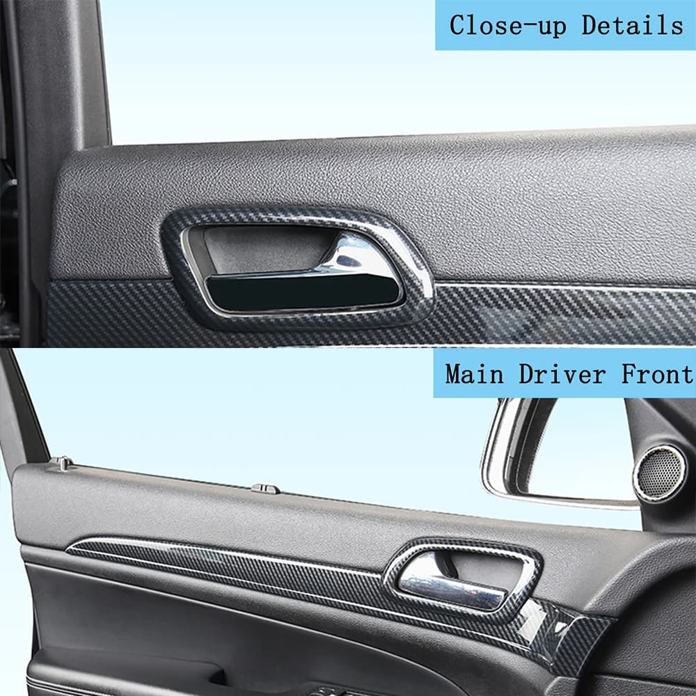 Car Center Console Panel Interior Handle Decoration Cover Trim for Jeep Grand Cherokee 2011-2016 2017 2018 2019 2020 Accessories - 5