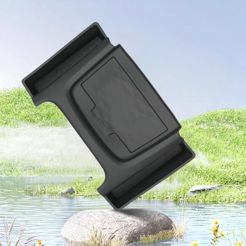 For Great Wall TANK 300 Tank 300 Hybrid Central Control Wireless Charging Silicone Pad Storage Box Modified Interior Accessories - 6
