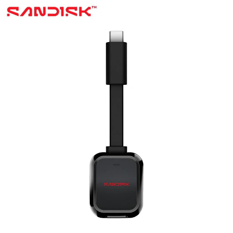 قارئ بطاقات SanDisk MobileMate USB 3.0، قارئ بطاقات microSD، بسرعة تصل إلى 170 ميجابايت/ثانية، قارئ بطاقات TF صغير