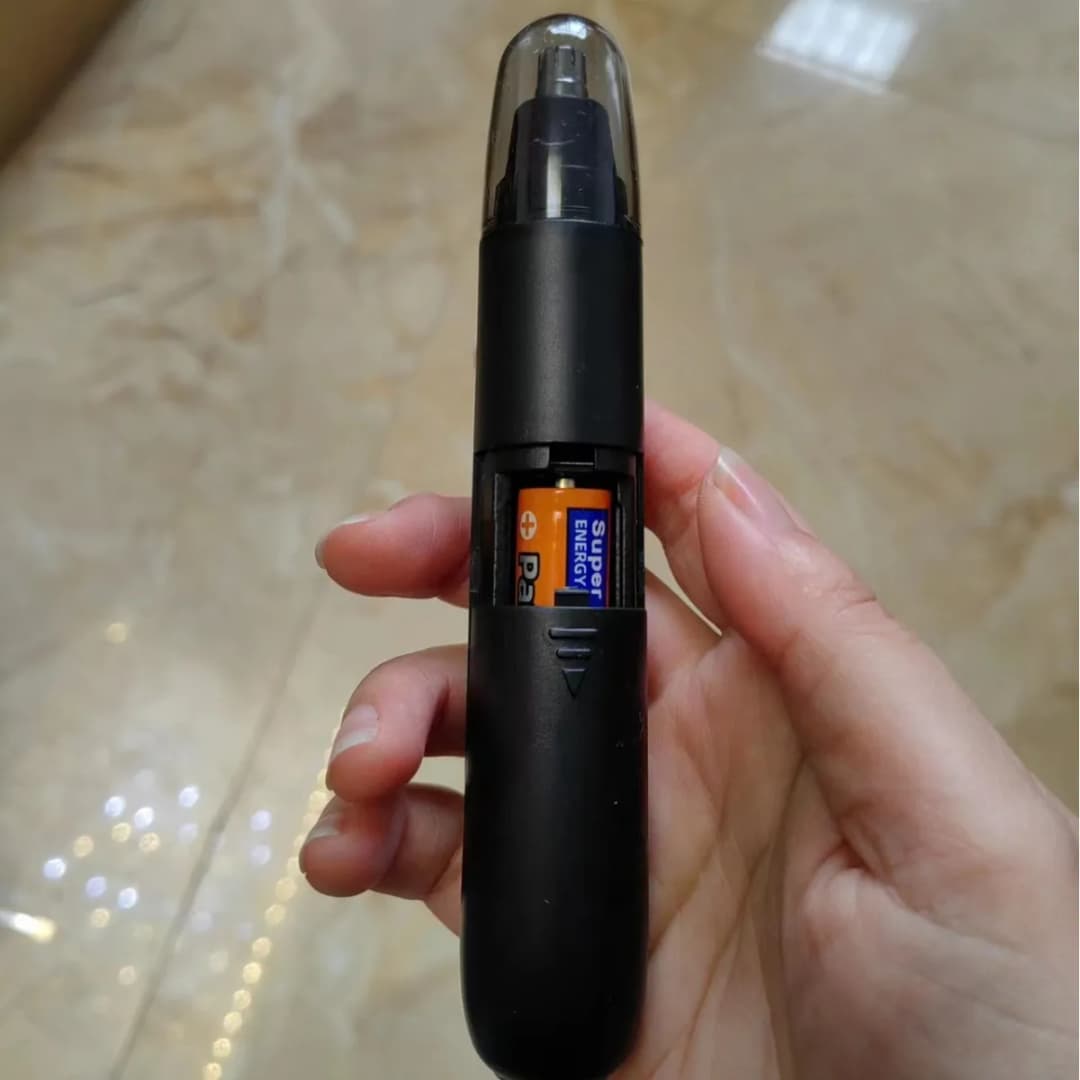 Electric Nose Hair Trimmer Implement Shaver Clipper Men Women Ear Neck Eyebrow Trimmer Shaver Man Clean Trimer Razor Remover Kit - 4