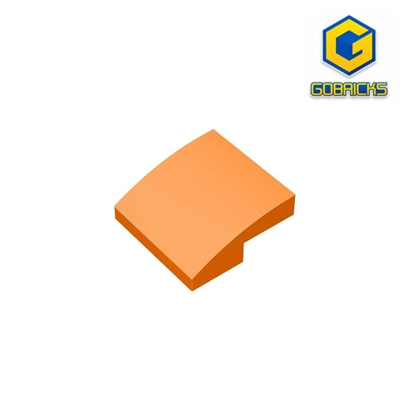 Gobricks GDS-659 منحدر، منحني 2 × 2 متوافق مع ليغو 15068 قطعة من مكعبات البناء التعليمية للأطفال DIY