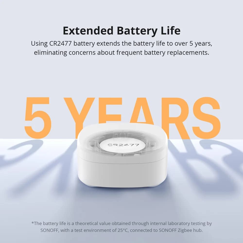 SONOFF SNZB-05P مستشعر تسرب المياه الذكي Zigbee كشف التسرب والتقطير تنبيه في الوقت الفعلي عبر eWeLink وAlexa وGoogle - 5