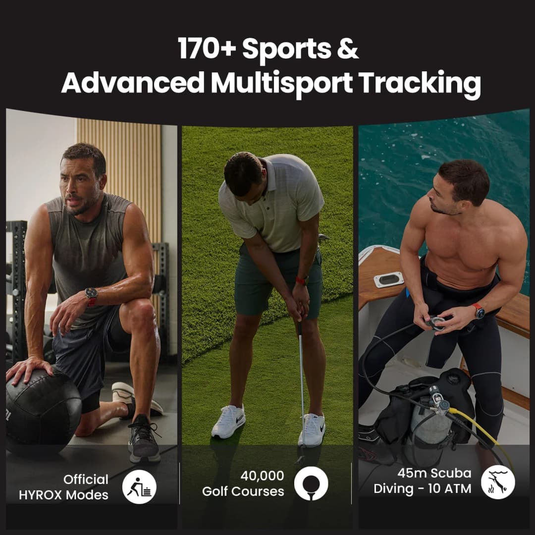 ساعة ذكية Amazfit Balance 2 مقاس 47 ملم بعمر بطارية يصل إلى 21 يومًا وأكثر من 170 تمرينًا رياضيًا - 4