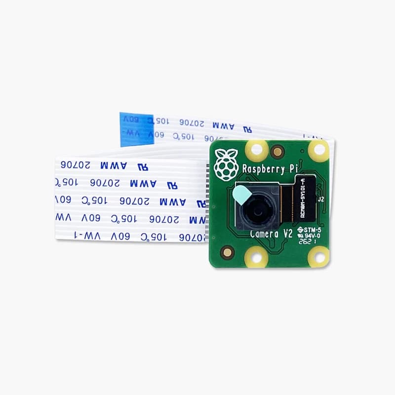 وحدة كاميرا Raspberry Pi الرسمية V2 NoIR برؤية ليلية 8 مليون بكسل مستشعر Sony IMX219، متوافقة مع Raspberry Pi 4 / 3B+ / 3B - 4