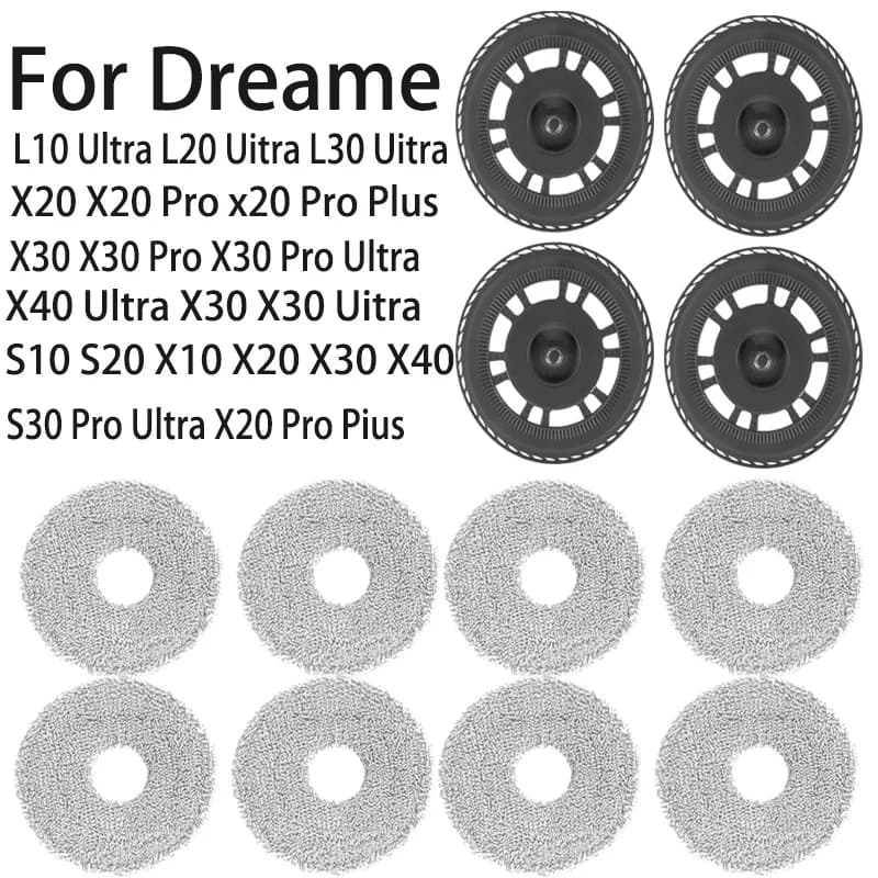 حامل ممسحة لقطع غيار وإكسسوارات Dreame X30 Ultra وL10s Pro Ultra Heat وX40 Ultra وS30 Pro Ultra
