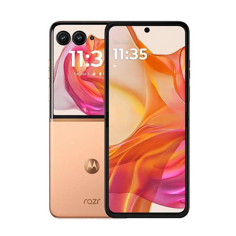 هاتف Motorola Moto Razr 50 Ultra بسعة 256 جيجابايت، معالج Snapdragon 8sgen3، شاشة قابلة للطي 6.9 بوصة، كاميرا 50.0 ميجابكسل، تقنية NFC أصلية - 4