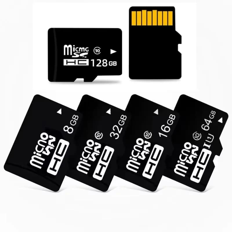 بطاقة ذاكرة عالية السرعة 10 فئات 4GB 8GB 16GB 32GB 64GB 128GB بطاقة SD صغيرة وبطاقة TF لمراقبة مسجل سرعة الطائرة بدون طيار
