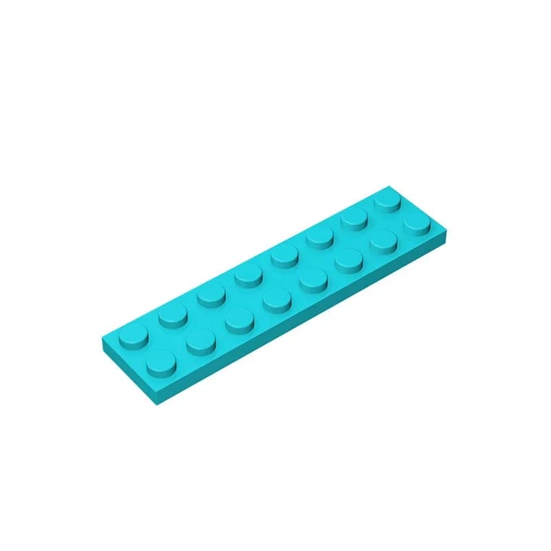 Gobricks GDS-513 لوحة 2 x 8 متوافقة مع قطع ليغو 3034 قطع بناء DIY للأطفال لوحة جسيمات DIY - 5