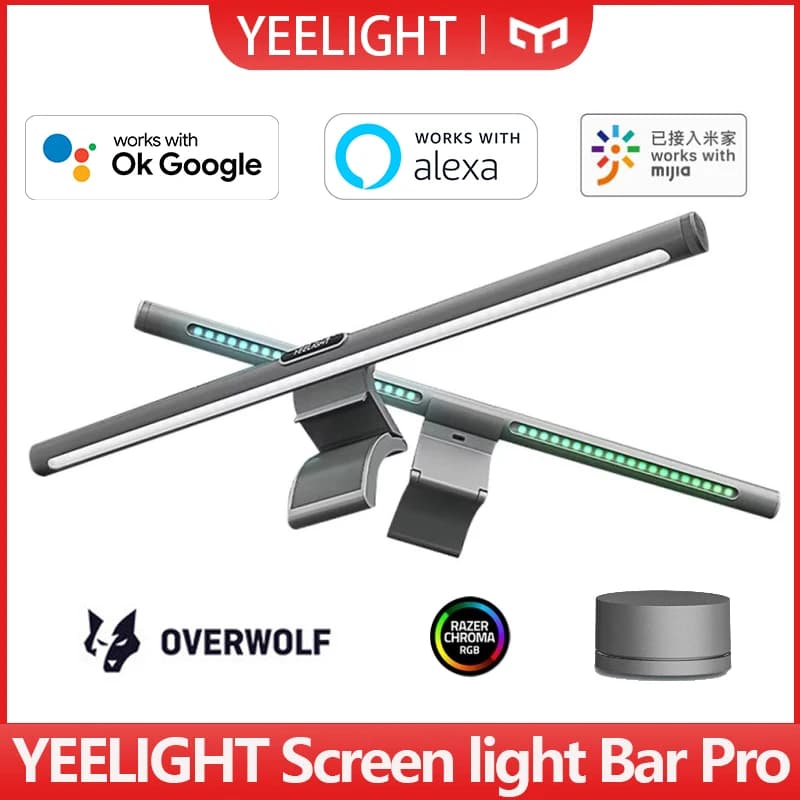 YEELIGHT شريط الشاشة برو الذكية الكمبيوتر الشخصي USB مراقبة تعليق ضوء حماية العين إضاءة RGB ل مي الرئيسية جوجل اليكسا التحكم في التطبيق