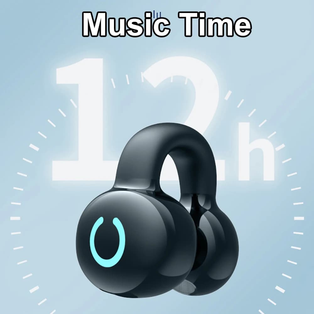 سماعة بلوتوث 5.3 سماعة أذن كليب TWS سماعة رأس لاسلكية ستيريو HiFi عزل الضوضاء لاجهزة شاومي ايفون سامسونج - 2