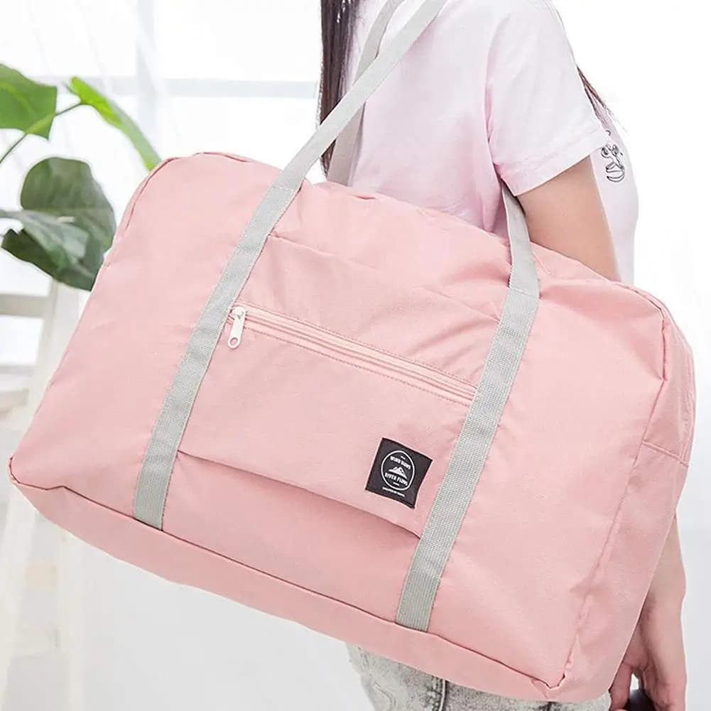 حقائب سفر قابلة للطي، خفيفة الوزن، سعة كبيرة، حقائب يد مقاومة للماء، حقيبة صالة رياضية، تخزين الملابس - 3
