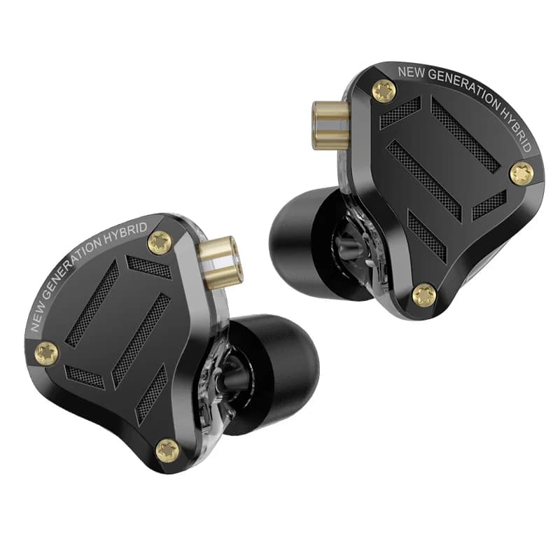 KZ ZS10 برو 2 سماعة رأس معدنية عالية الدقة داخل الأذن سماعة أذن جهير مفتاح ضبط 4 مستويات سماعة مراقبة رياضية تقليل الضوضاء