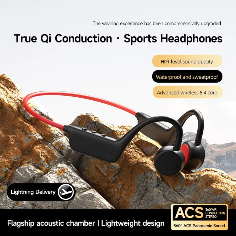 Xiaomi Bone Conduction Headset Wireless Swimming Sports Headphone IPX8 Bluetooth 5.4 With Mic Waterproof Exercise Fitness New - 5