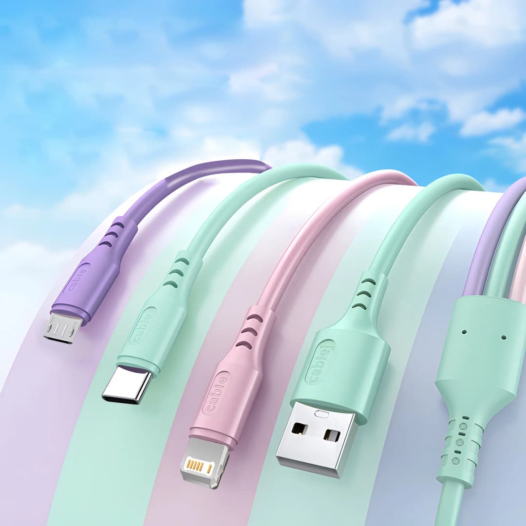 كابل شحن سريع 3 في 1 لهاتف iPhone15 14 13 12 11 X Pro Max Micro USB Type-C شاحن الهاتف كابل بيانات USBC - 3