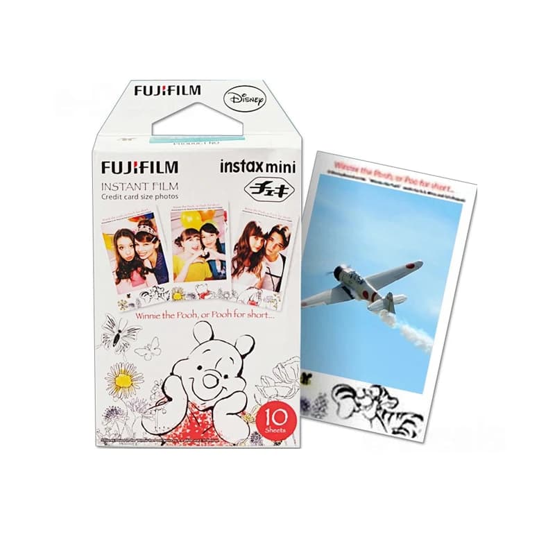فيلم Fujifilm Instax Mini 10-30 ورقة أفلام وينني الجديدة ورق صور لكاميرا Fujifilm الفورية Mini 12 9 11 8 Link EVO SP-2 - 2