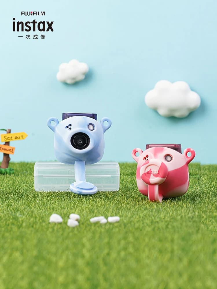غطاء سيليكون Fujifilm instax Pal، غطاء واقي لكاميرا التصوير لمرة واحدة، حقيبة تخزين واقية - 3
