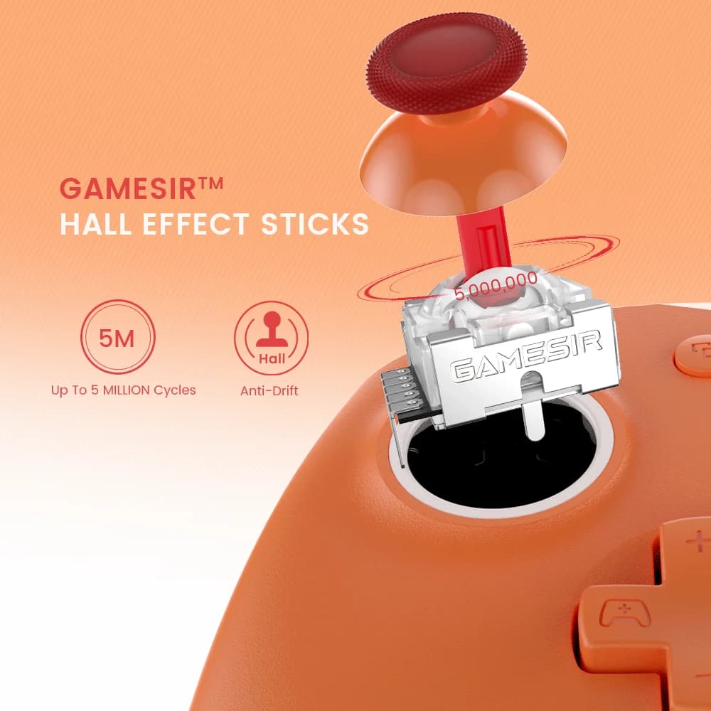 وحدة تحكم GameSir G7 SE للألعاب لـ Xbox Series X وS وOne مع عصا تحكم بتأثير Hall لأجهزة الكمبيوتر ولوحات قابلة للاستبدال - 3