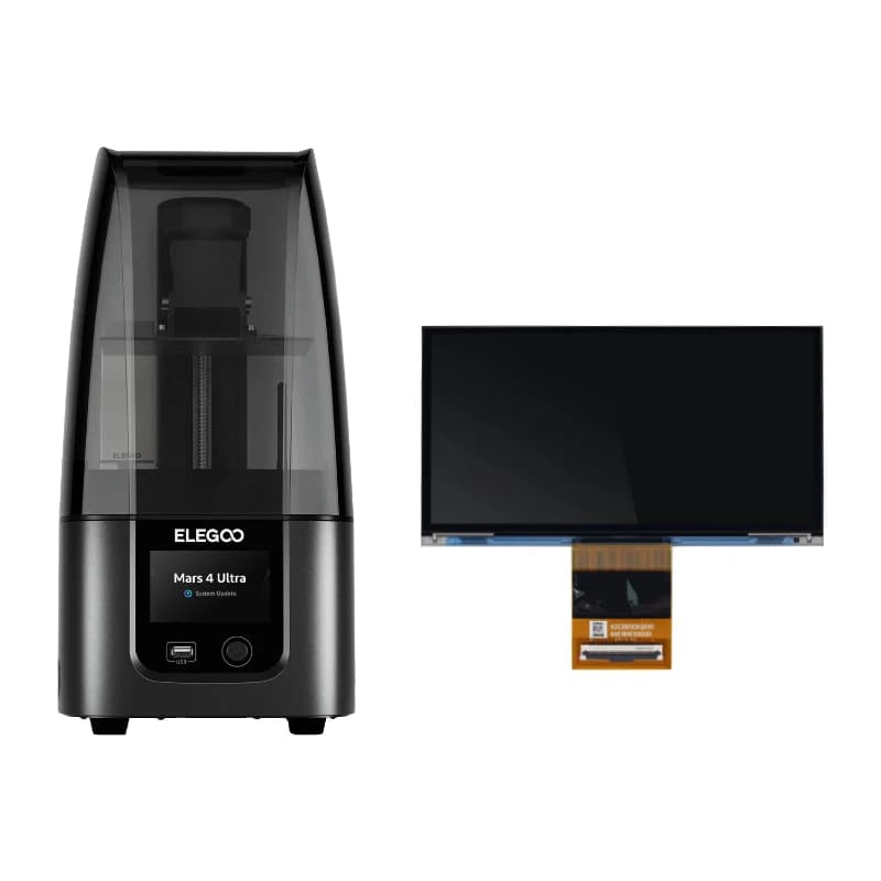 شاشة LCD أصلية أحادية اللون مقاس 6.8 بوصة بدقة 9K، جزء استبدال لطابعة Elegoo Mars 4 Ultra / Mars 4 ثلاثية الأبعاد