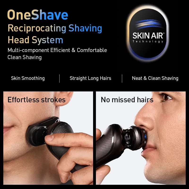 ماكينة الحلاقة الكهربائية Braun Series S5 Pro+ ماكينة حلاقة كهربائية متبادلة للرجال مقاومة للماء Ipx7 ماكينة تشذيب اللحية مزدوجة للاستخدام الجاف والمبلل - 2