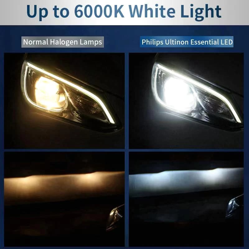 فيليبس LED H1 H3 H4 H7 H11 ألتنيون برو 3101 12V/24V 6000K أبيض ساطع HB3 9005 HB4 9006 HIR2 9012 كشاف أوتوماتيكي LED مصابيح - 2