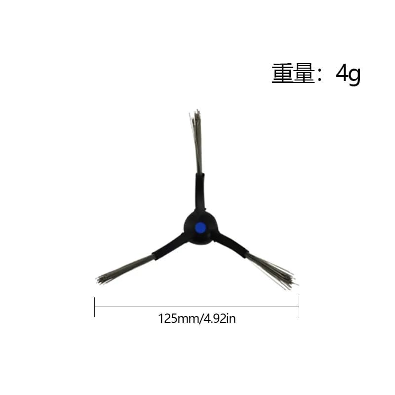 Ecovacs X8 Pro Omni Robot Vacuum Spare Parts Main Side Brushes Mop Cloths HEPA Filters Dust Bags Accessories - 6
