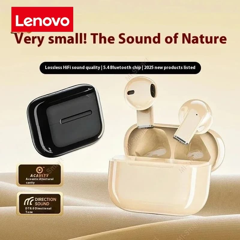Lenovo Pro 5S Bluetooth Earphone Stereo Wireless Headphone In-Ear HiFi HandsFree Headset Mic Noise Reduction Mini Sport Earplugs - 3